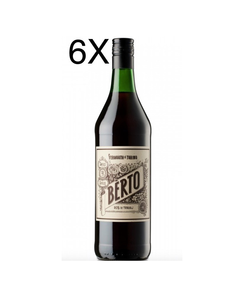(3 BOTTLES) Distilleria Quaglia - Berto - Vermouth Rosso - 100cl
