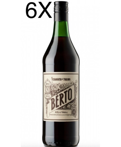 (3 BOTTLES) Distilleria Quaglia - Berto - Vermouth Rosso - 100cl