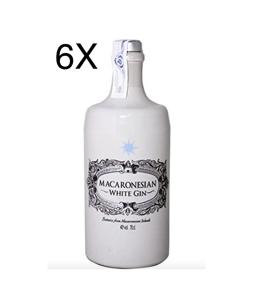 (3 BOTTLES) Macaronesian Gin - White - 70cl