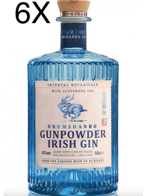 (3 BOTTLES) The Shed Distillery - Gunpowder Irish Gin - 70cl
