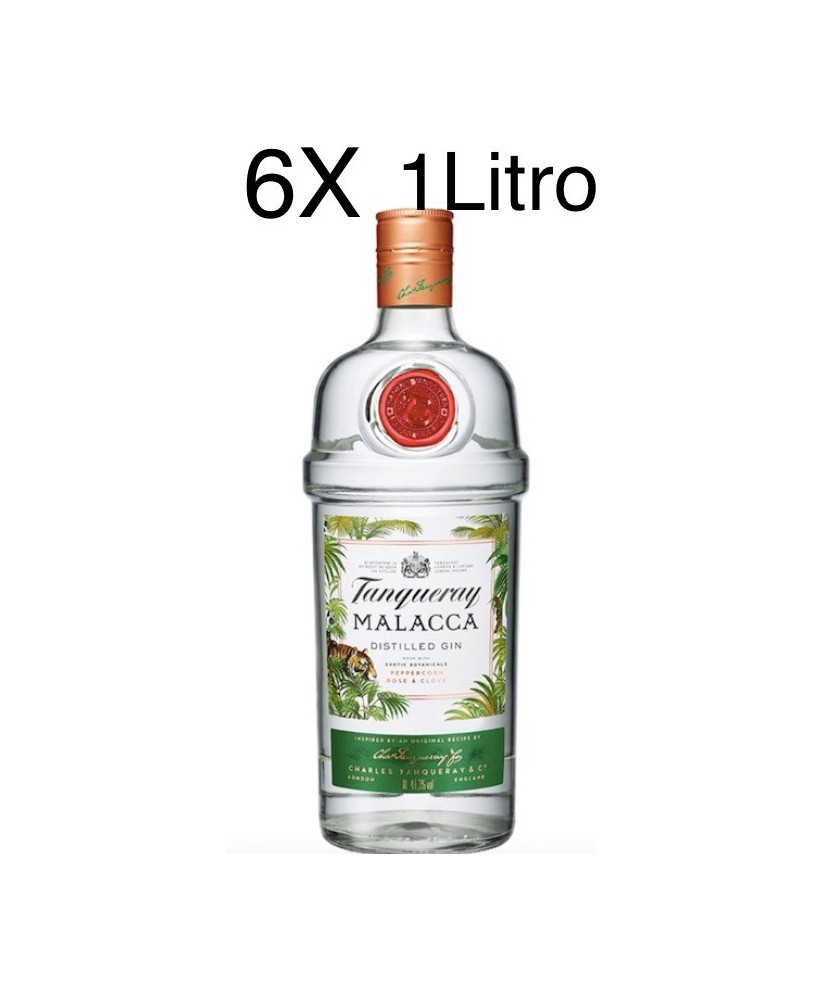 (3 BOTTIGLIE) Tanqueray Gin - Malacca Limited Edition - 100cl - 1 Litro