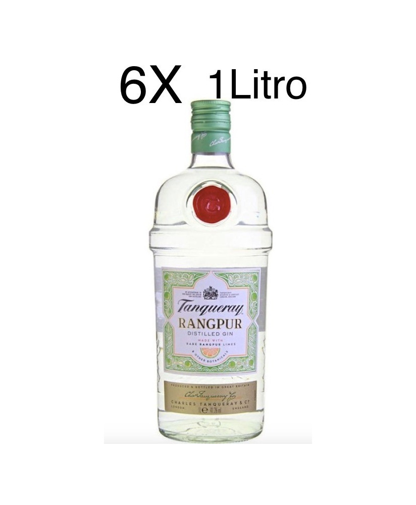 (3 BOTTIGLIE) Tanqueray Gin - Rangpur - 100cl - 1 Litro