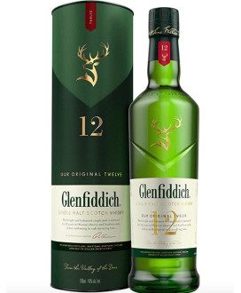 Glenfiddich - Single Malt Scotch Whisky - 12 anni - 70cl 