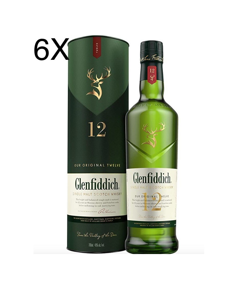 Vendita online Whisky scozzese Glenfiddich 12 anni, shop on line scoth wisky invecchiato al miglior prezzo on-line