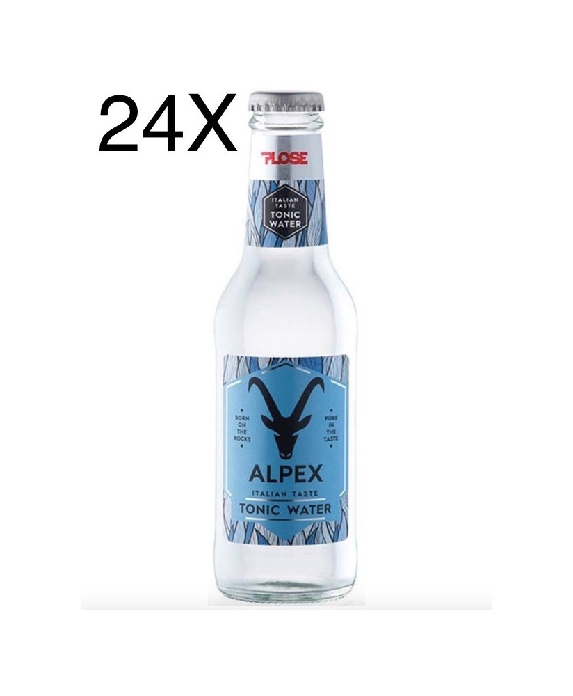 24 BOTTIGLIE - Alpex - Plose - Tonic Water Indian Dry - 20cl