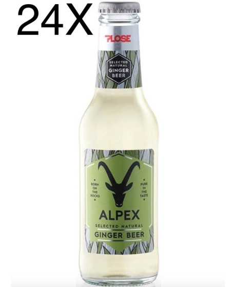 24 BOTTIGLIE - Alpex - Plose - Ginger Beer - Selected Natural - 20cl