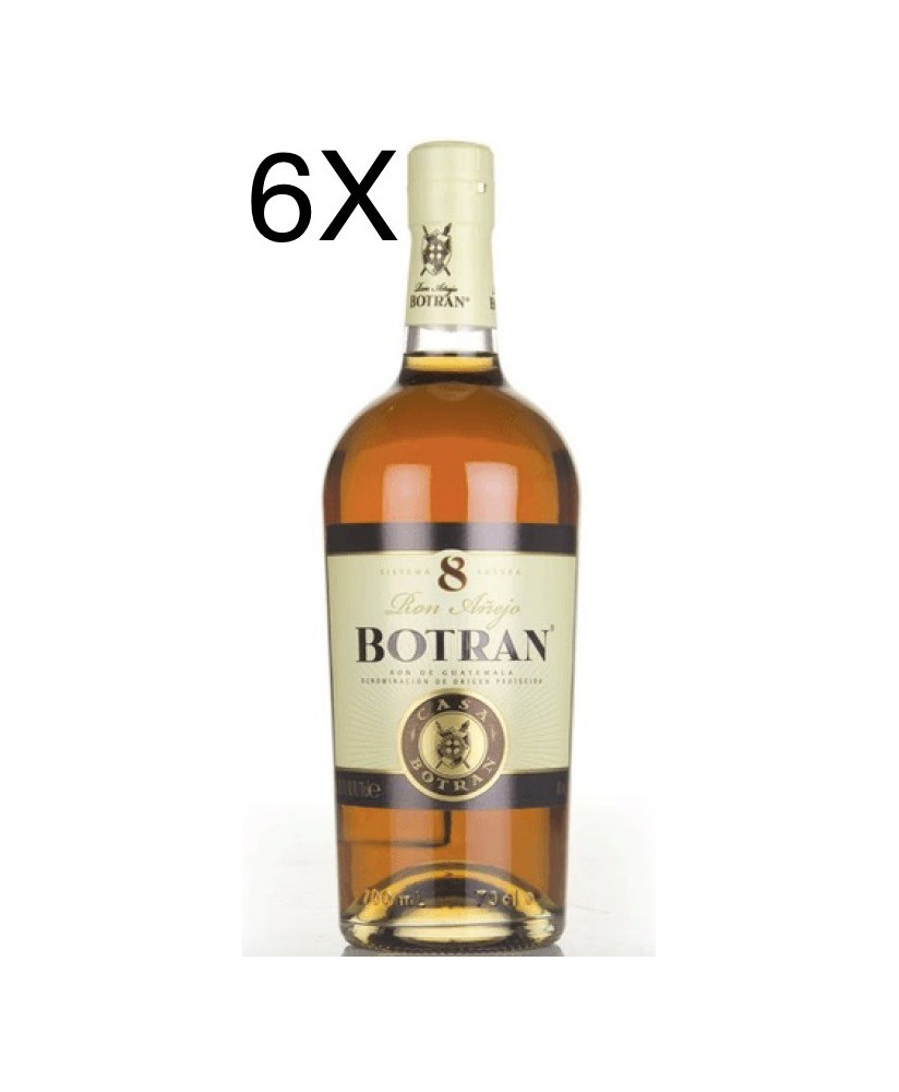 (3 BOTTIGLIE) Casa Botran - Rum Anejo 8 Anni - Sistema Solera Reserva - 70cl