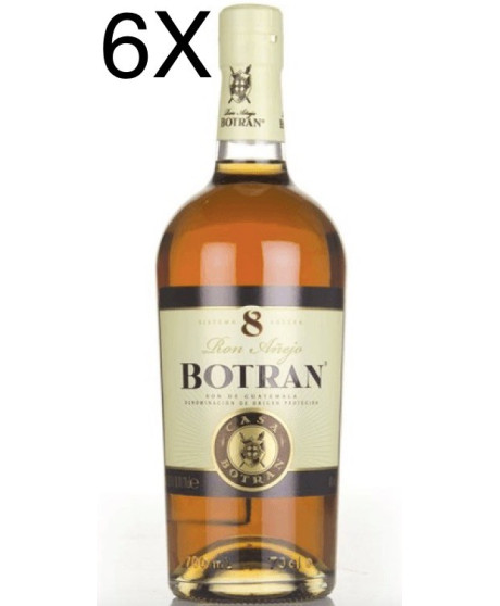(3 BOTTIGLIE) Casa Botran - Rum Anejo 8 Anni - Sistema Solera Reserva - 70cl (3 BOTTIGLIE) Casa Botran - Rum Anejo 8 Anni - Sistema Solera Reserva - 70cl