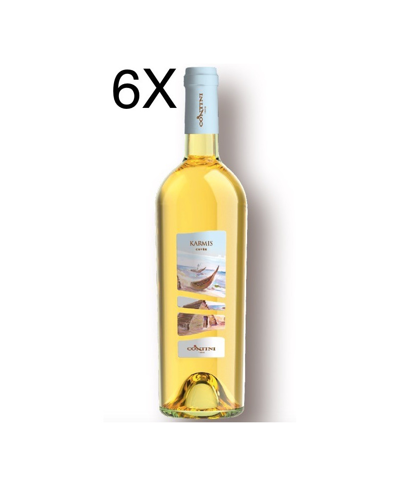 (3 BOTTIGLIE) Contini - Karmis 2019 - Bianco Isola dei Nuraghi IGT - 75cl