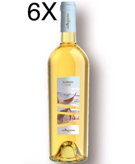 (3 BOTTIGLIE) Contini - Karmis 2019 - Bianco Isola dei Nuraghi IGT - 75cl (3 BOTTIGLIE) Contini - Karmis 2019 - Bianco Isola dei Nuraghi IGT - 75cl