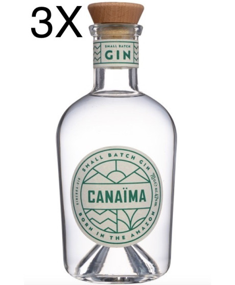 (3 BOTTLES) Canaïma - Amazonian Gin - Small Batch - 70cl