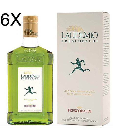 (6 BOTTIGLIE) Frescobaldi - Laudemio - Olio Extra Vergine di Oliva - Raccolto 2023 - 50cl