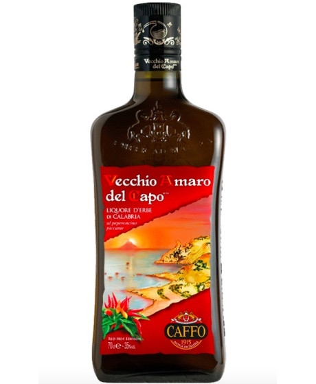 Caffo - Vecchio Amaro del Capo Red Hot Edition - Peperoncino - 70cl