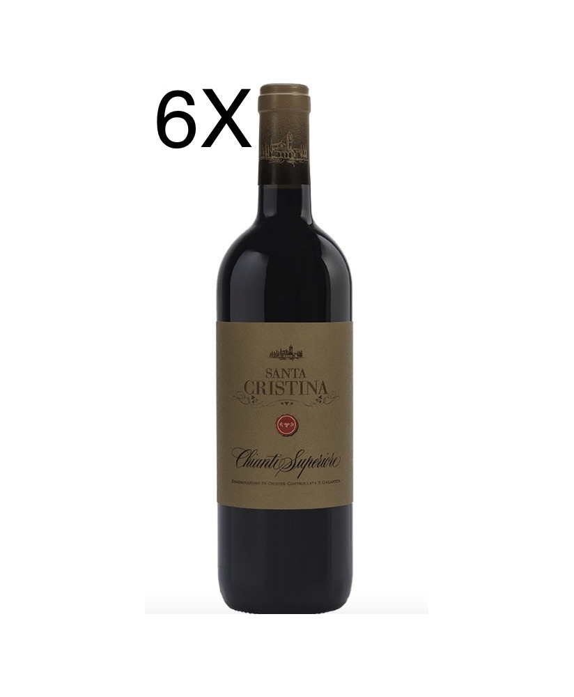 (3 BOTTIGLIE) Antinori - Santa Cristina - Chianti Superiore 2018 - DOCG - 75cl