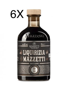 (3 BOTTIGLIE) Mazzetti d'Altavilla - Liquore di Liquirizia - 70cl