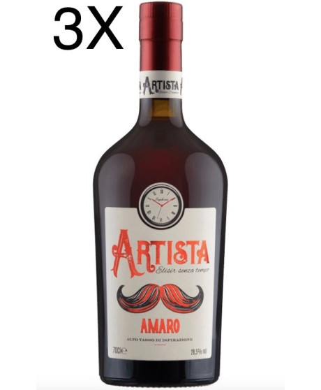 (3 BOTTLES) Artista - Elisir senza tempo - Amaro  - 70cl