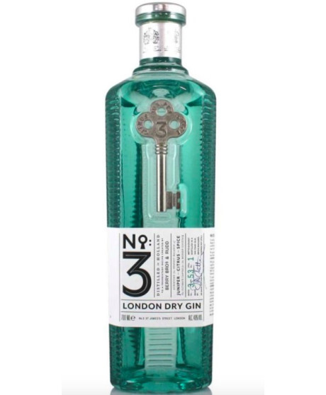 Berry Bros & Rudd - N° 3 - London Dry Gin - St. James Street - 70cl