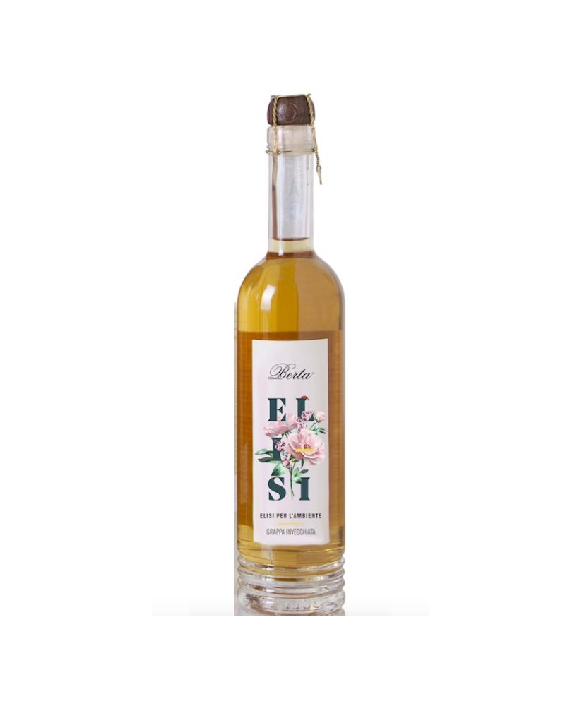 Berta - Elisi - Grappa Barricata Invecchiata - Astucciata - 50cl