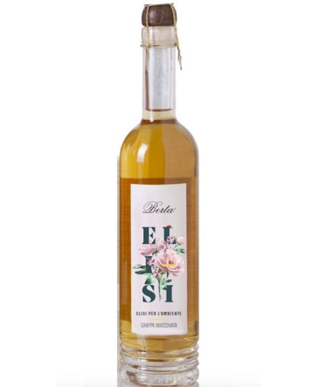 Berta - Elisi - Grappa Barricata Invecchiata - Astucciata - 50cl