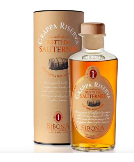 Sibona - Grappa Riserva - Affinata in Botti da Sauternes - 50cl