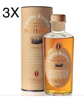 Sibona - Grappa Reserve Sauternes wood finish - 50cl