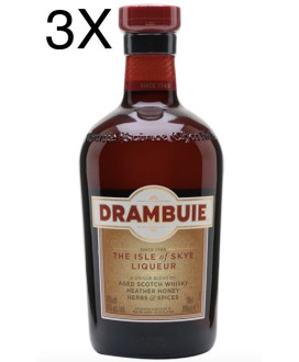 (3 BOTTIGLIE) Drambuie - Heather Honey Whisky Liqueur - 70cl