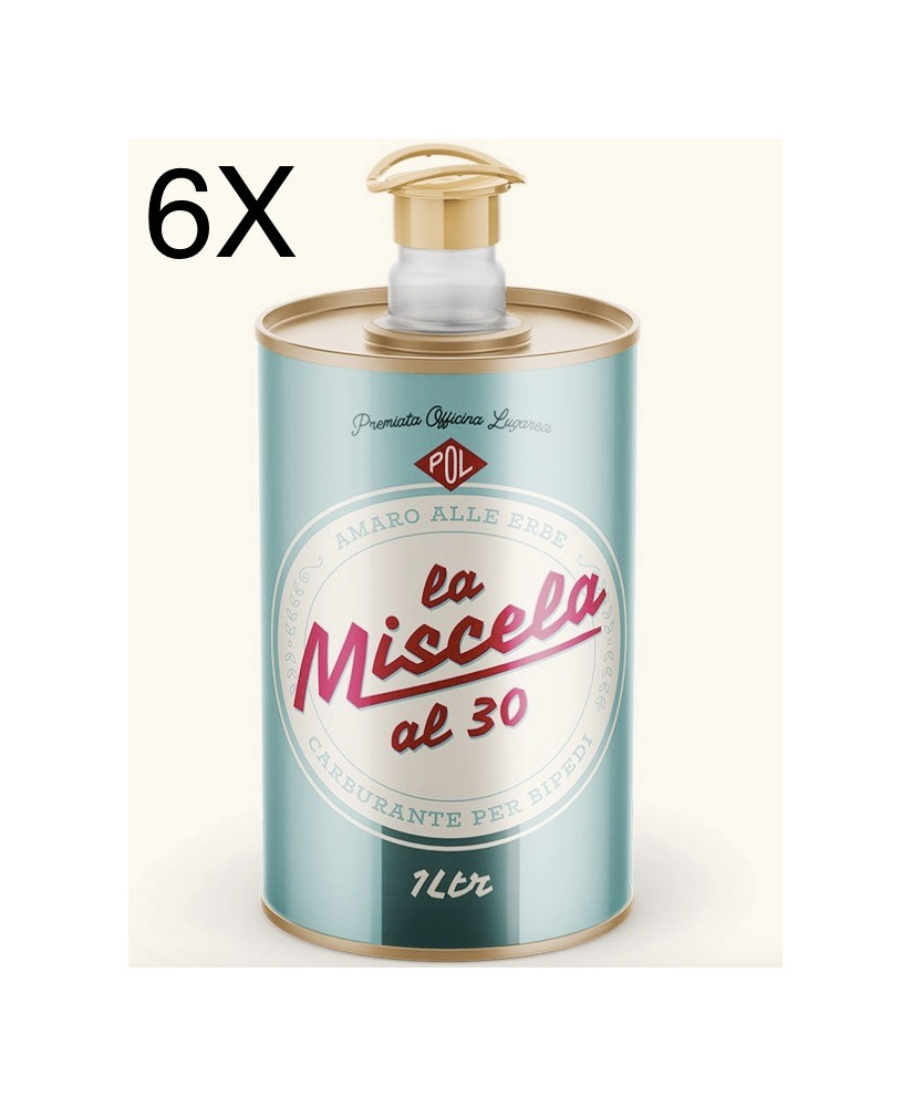 (3 BOTTIGLIE) Officina Lugaresi - La Miscela al 30 - Amaro alle Erbe - 100cl