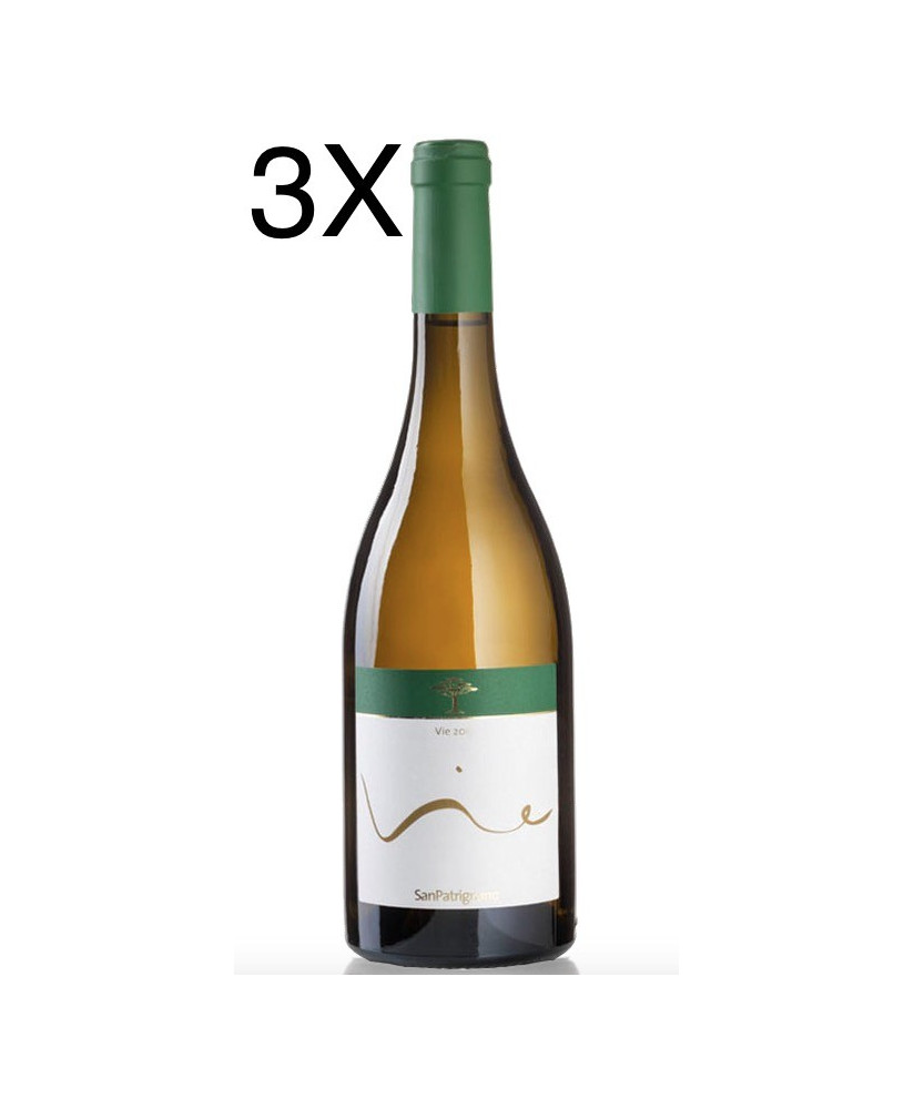 (3 BOTTIGLIE) San Patrignano - Vie 2021 - Sauvignon Rubicone  IGT - 75cl