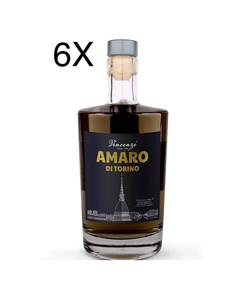 (3 BOTTLES) Vincenzi - Amaro di Torino - 70cl