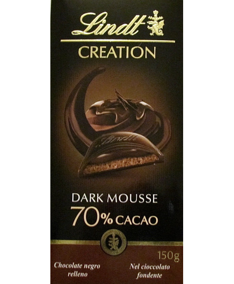 Lindt - Creation -  Dark Mousse 70% - 150g - NEW