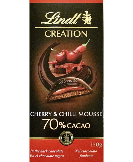 Lindt - Creation - Cherry & Chilli Mousse - 150g - NOVITA'