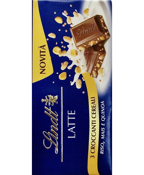 Lindt - Tavoletta Latte e Cereali - 100g