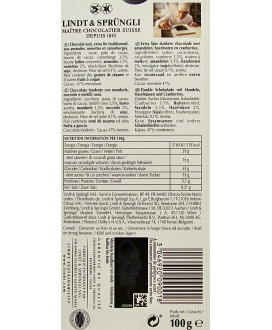 Lindt - Excellence - Abricot Intense - 100g - NEW