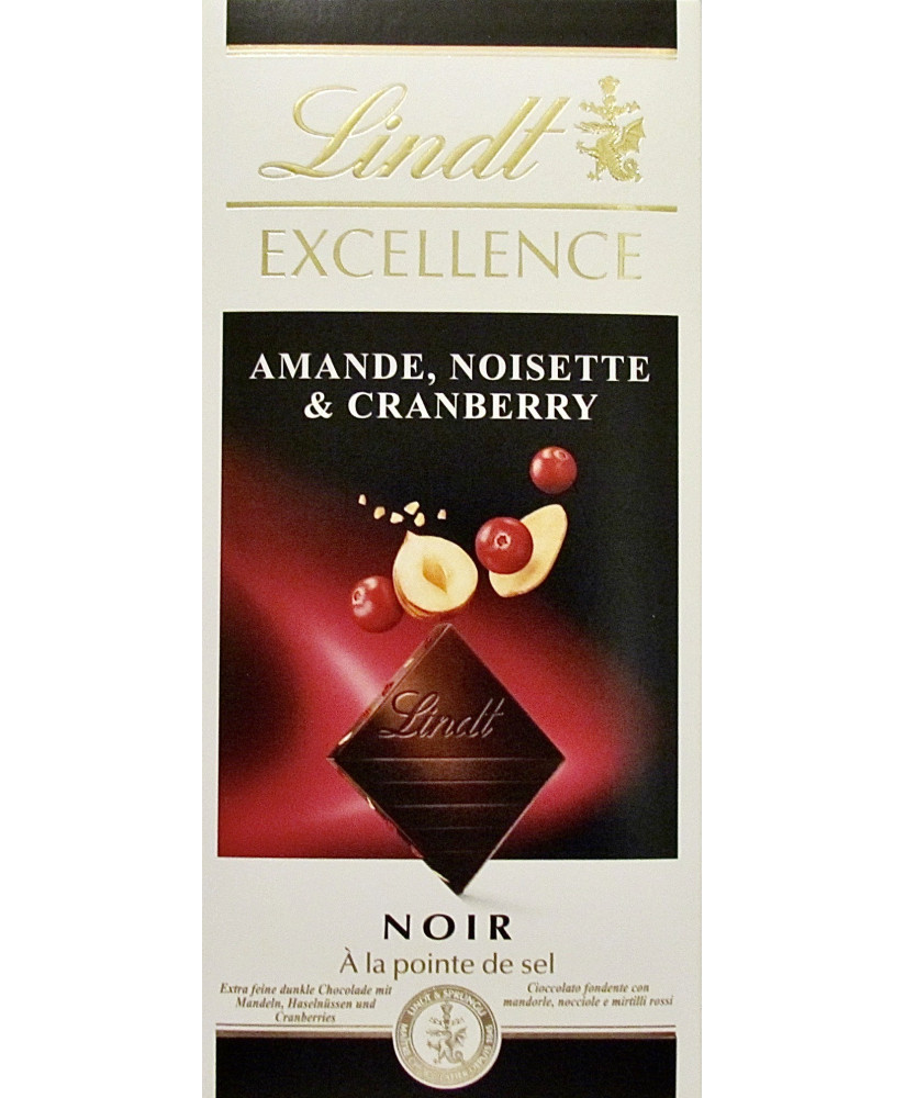 Lindt - Excellence - Abricot Intense - 100g - NOVITA'