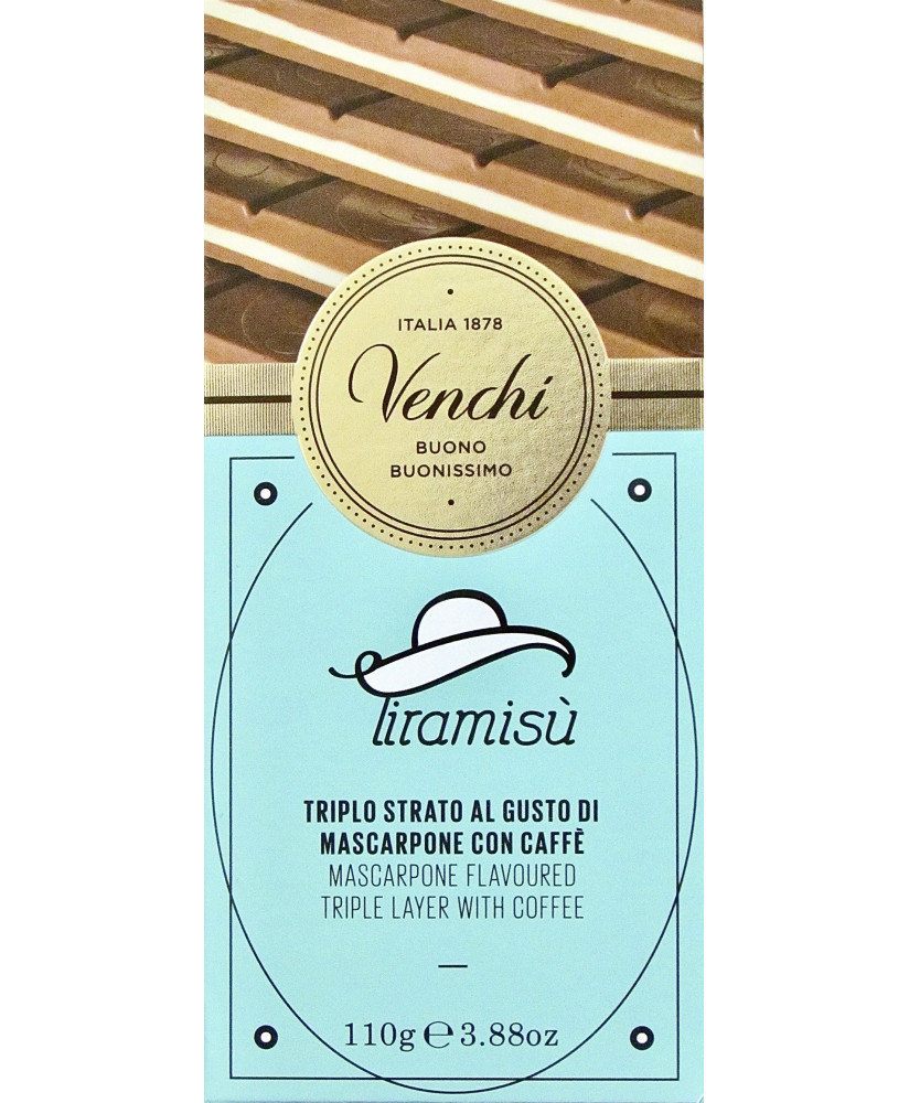 Venchi - Bacio di Dama Bar - 100g - NEW