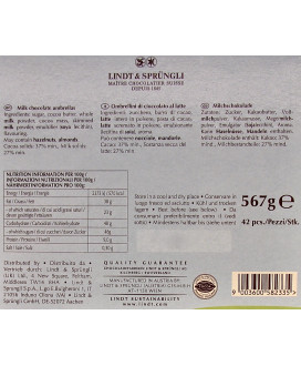 Vendita online Ombrellini Lindt Cioccogioco. Cioccolatini a forma di ombrello di cioccolato al latte Lindt. Shop on line ombrell