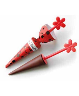 Vendita online Ombrellini Lindt Cioccogioco. Cioccolatini a forma di ombrello di cioccolato fondente Lindt. Shop on line ombrell