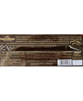 Online sales extra dark chocolate bars Baratti & Milano with 50% cocoa. Shop online chocolate bars Piedmont Turin Baratti, bitte