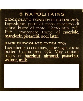 Amedei - Monodose Dark 70% - 6 Napolitains