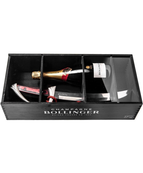 Vendita online sciabola del sommelier Bollinger Special Cuvée astucciato. Shop on line lo champagne di James Bond Vendita online sciabola del sommelier Bollinger Special Cuvée astucciato. Shop on line lo champagne di James Bond