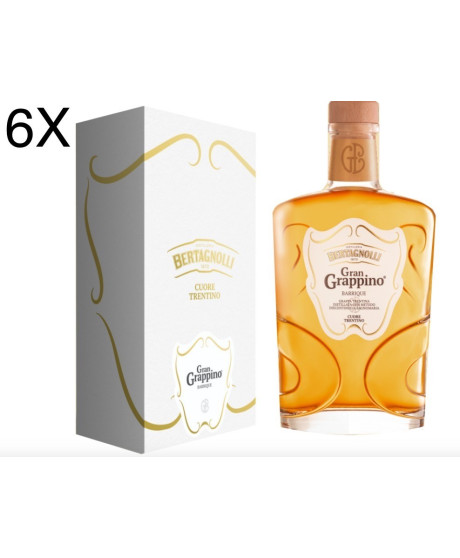 (3 BOTTLES) Bertagnolli - Gran Grappino Barrique - 70cl (3 BOTTLES) Bertagnolli - Gran Grappino Barrique - 70cl