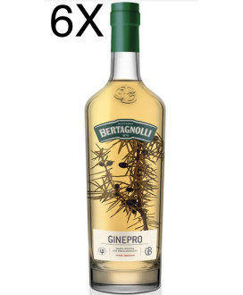 (3 BOTTLES) Bertagnolli - Grappa Juniper - 70cl