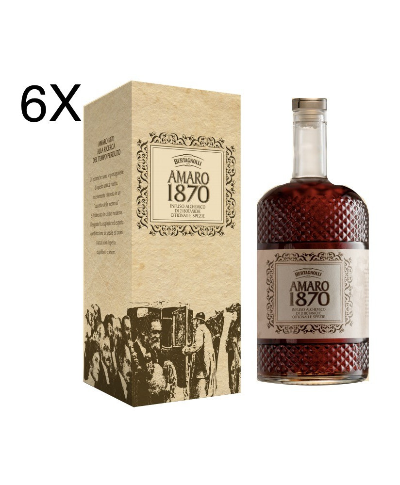 (3 BOTTLES) Bertagnolli - Amaro 1870 - 70cl