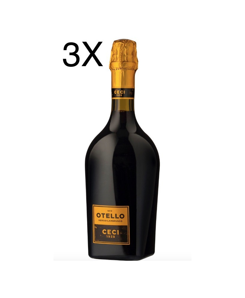 (3 BOTTIGLIE) Cantine Ceci - Otello - Nero di Lambrusco 1813 - Emilia IGT - 75cl