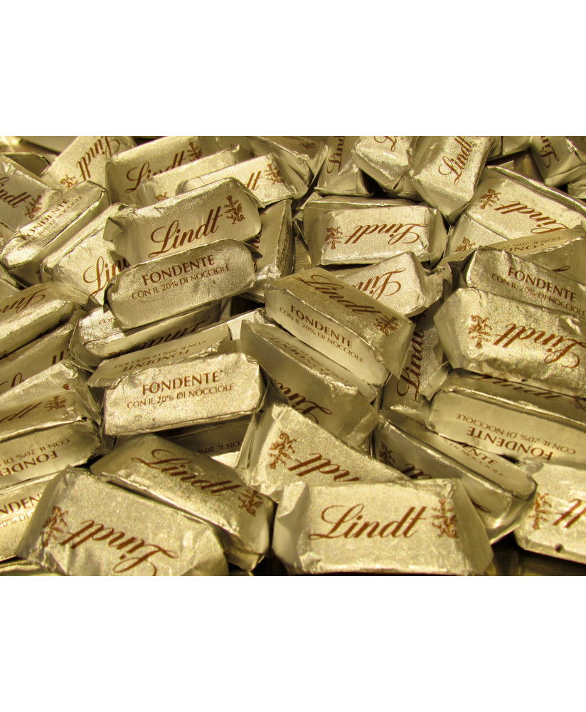 Vendita online Giandujotti Lindt Fondenti alla nocciola. Shop on line cioccolatini con nocciole e cacao, Gianduiotti classici. M