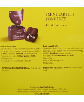Online sales chocolates truffles Caffarel. Shop online assorted chocolates Tatufo pistachio, dark chocolate and hazelnut. Best p