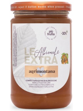 Agrimontana - albicocche - con il 30% in meno di zucchero - 350g
