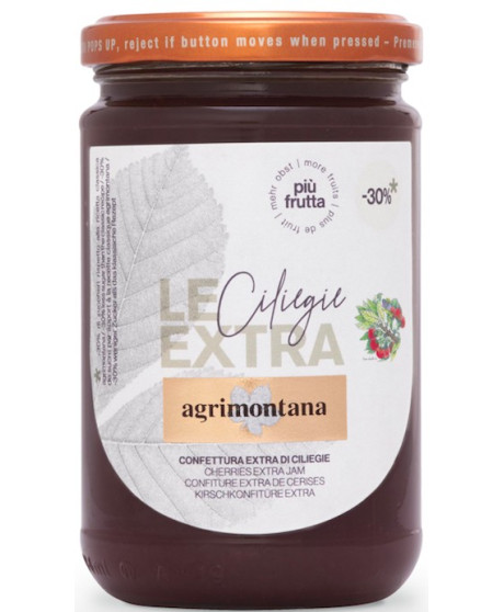 Agrimontana - Cherries - with 30% less sugar - 350g Agrimontana - Cherries - with 30% less sugar - 350g