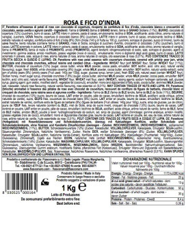 Fiasconaro - Rose e fichi d'india  - 1000g 