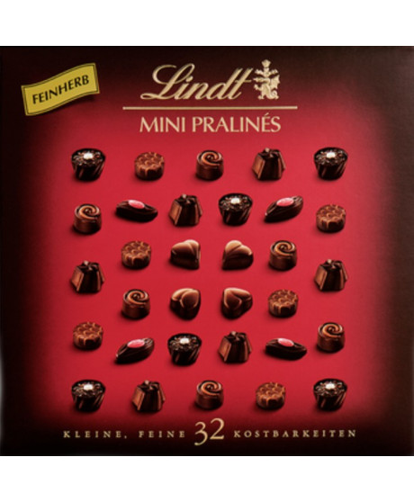 Lindt - 32 Mini Pralinés Dark - 163g